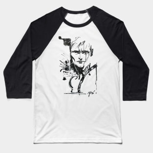 Death Stranding - Mads Mikkelsen By Yoji Shinkawa Baseball T-Shirt